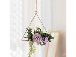 Arcos de Metal Dourado com Florais para Diy e Decoração | S/MARCA