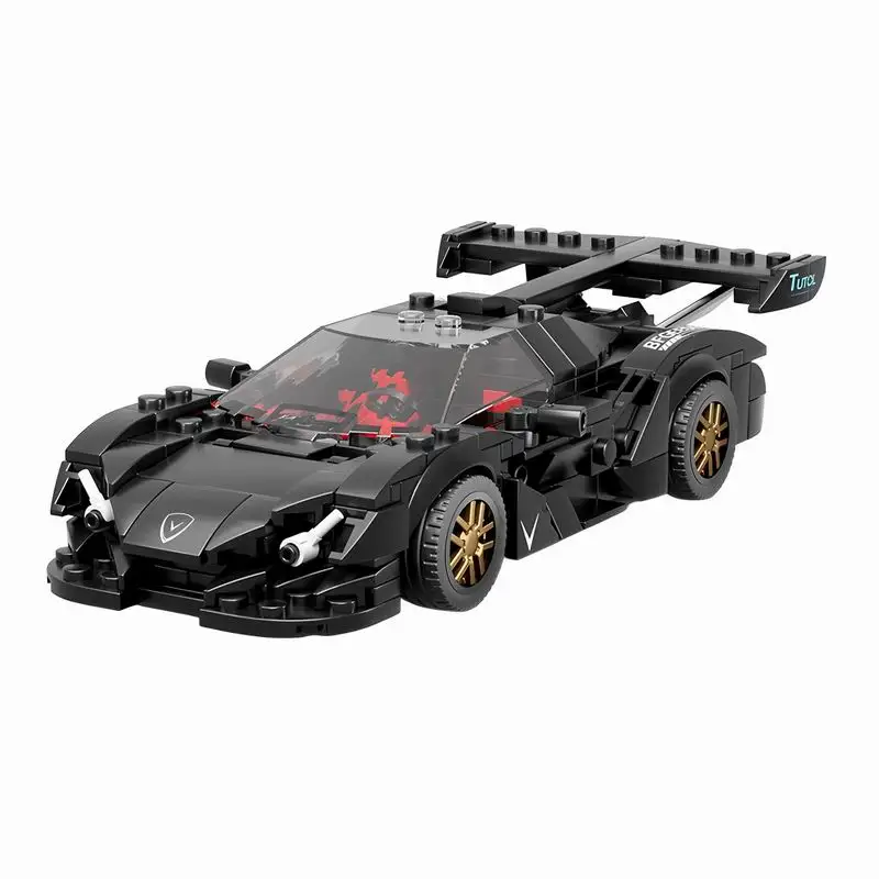 Conjunto De Blocos De Montar Da Série City Mini Car (343 Peças)