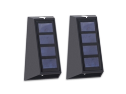 Luz de Parede Solar Cima e Baixo 7 Cores Luz Indução Inteligente Alta Luminosidade Ip65 MARCA