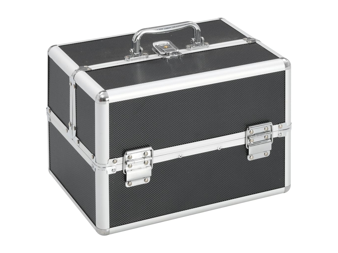 Make Up Case, Make Up Cases Vidaxl Preto Alumínio (n/a)