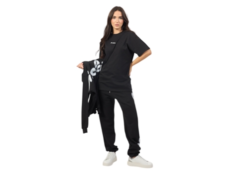 T-shirt De Mulher Disclaimer Algodão Preto (xs)