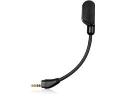Microfone De Substituição Para Jogos Com Conector De 3,5 Mm, Compatível Com Os Fones De Ouvido Para Jogos Kingston Hyperx Cloud 3 Aquaforge