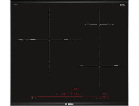 Placa de Indução BOSCH PID675DC1E (Elétrica - 60.6 cm - Preto)