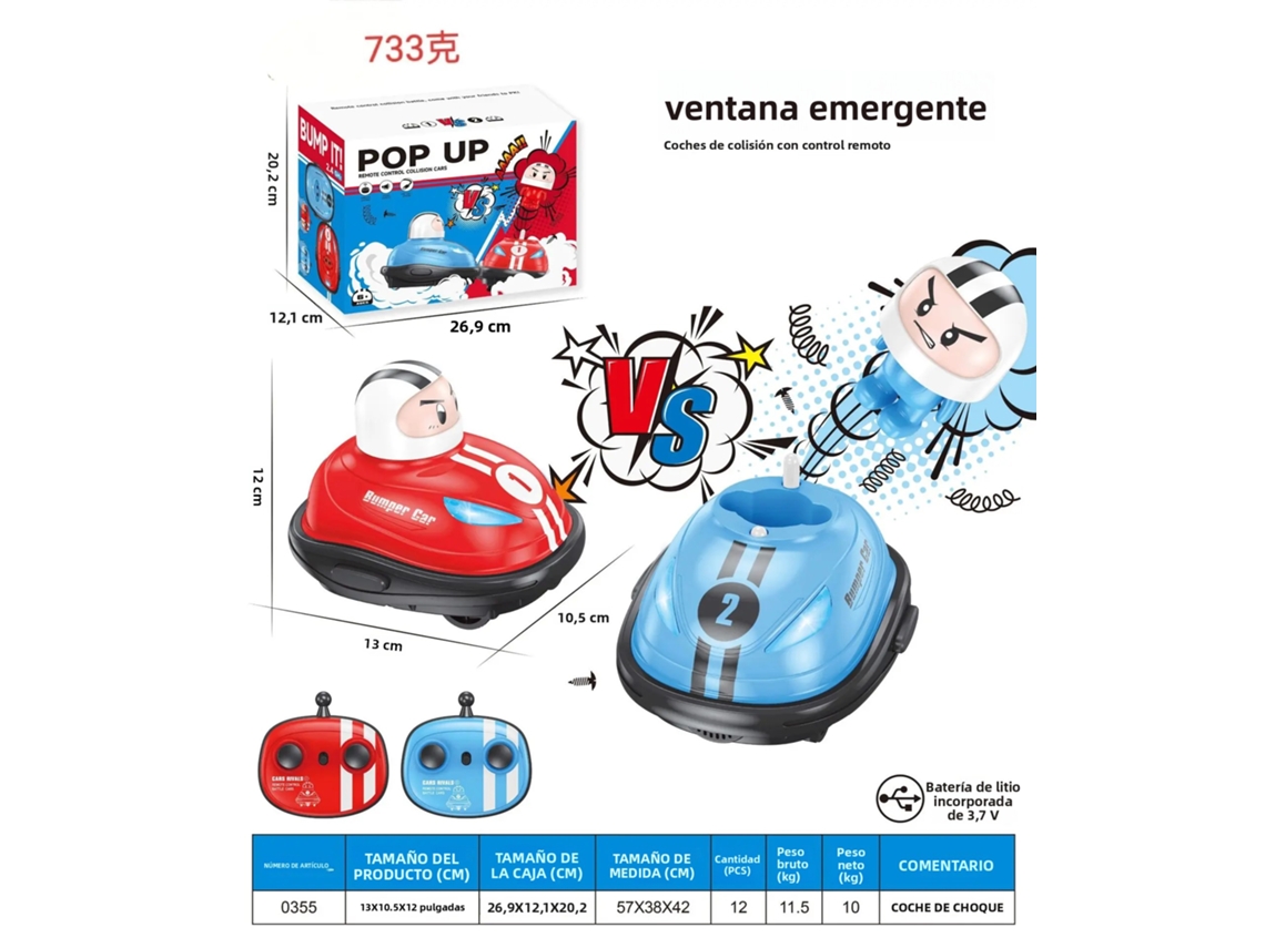 (branco) Veículo De Combate Com Controle Remoto Super 2.4g Com Para-choque Retrátil