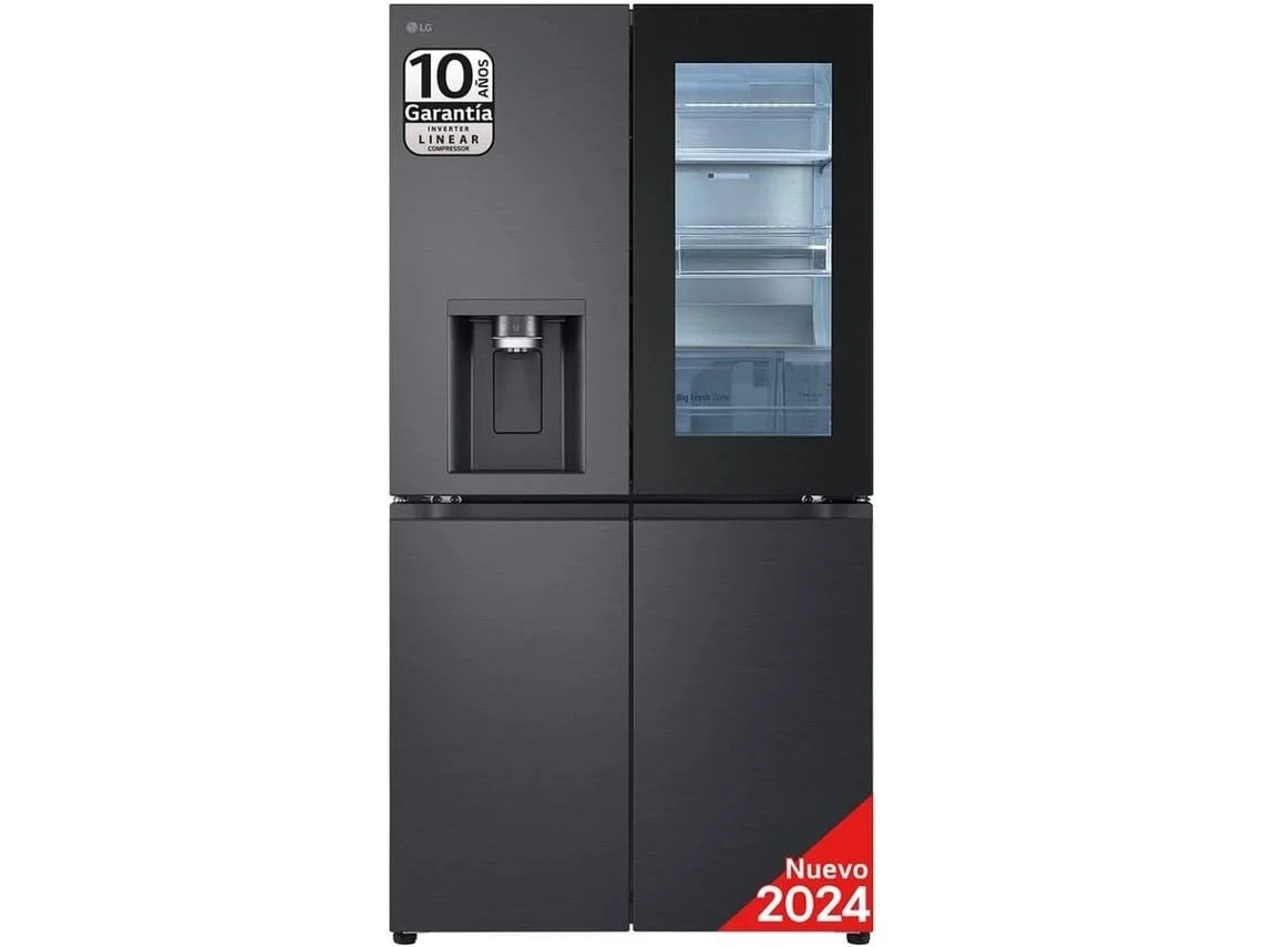 Frigorífico Americano SBS LG GMG961EVKE INSTAVIEW (Outlet Grade B - No Frost - 637L - 179.2 cm - Preto)