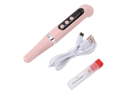 Lâmpada Uv E Torno Elétrico Para Unhas 2 Em 1, Recarregável Por Usb, Portátil, Para Casa Ou Salão, Rosa