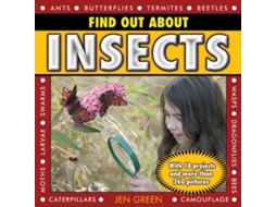 Livro Find Out About Insects de Dr Jen Green (Inglês)