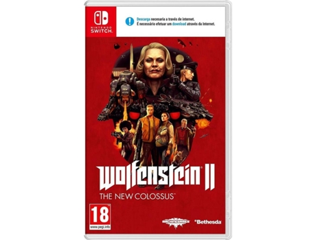 Wolfenstein II: The New Colossus | NSW | Usado