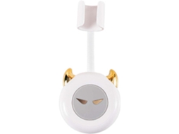 Suporte Para Chuveiro, Suporte Para Chuveiro De Mão Com Ângulo Ajustável, Leve E Luxuoso, Acompanha Gancho, 1 Unidade