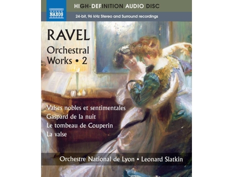 Blu-ray Audio Slatkin,Leonard/Orch.National de Lyon - Orchesterwerke Vol.2 (1CD)