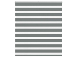 Vidaxl Cortina De Zebra 125x100 Cm Largura Do Tecido 120,9cm Poliéster