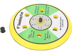Disco De Lixa Universal 6 Polegadas Para Esmerilhadeira, Disco De Lixamento E Polimento Com 6 Furos