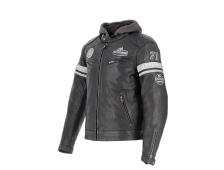 Casaco de Mota para Homem HELSTONS (L - Preto)