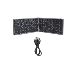Teclado Sem Fio Bluetooth Plegável Para Ios Android Pc