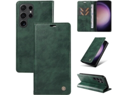 Capa Para Samsung Galaxy S24 Ultra, Capa Carteira Em Couro Pu Resistente A Impactos, Capa Flip Dobrável À Prova De