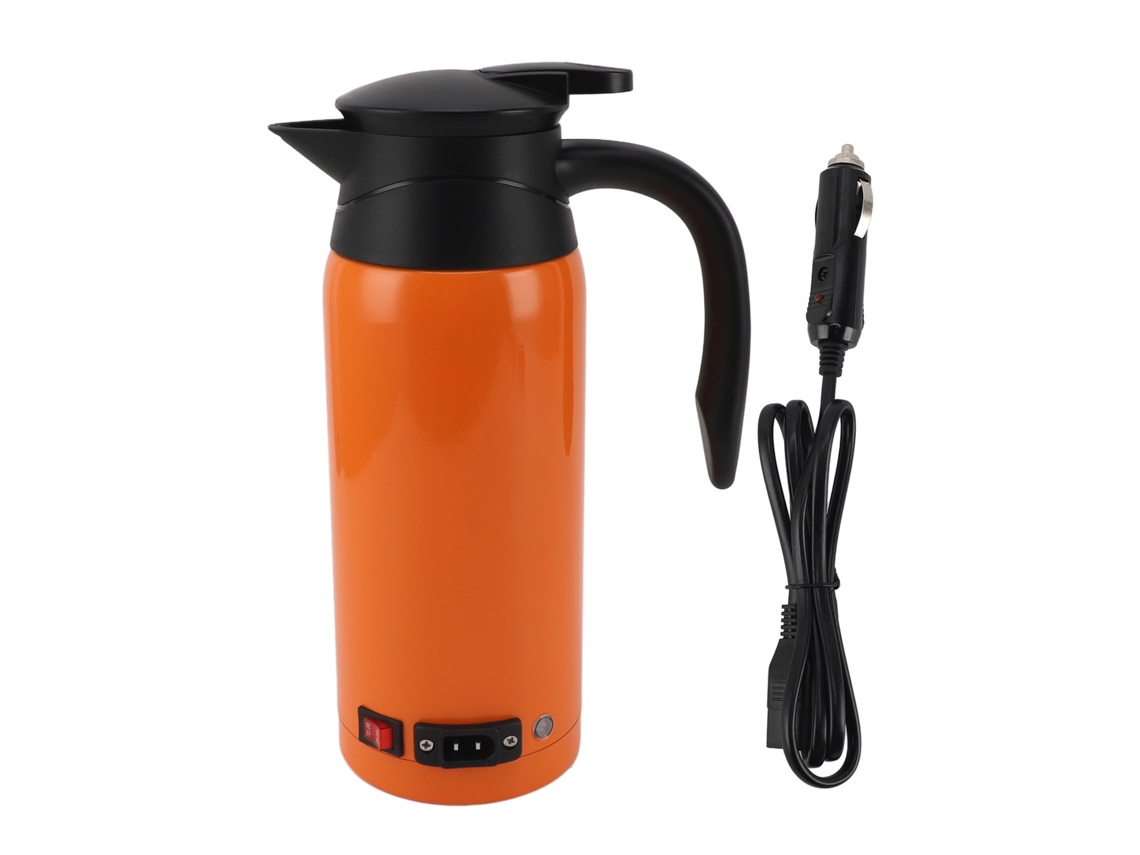 Chaleira Elétrica para Carro LAXISCREED com Tecnologia de Fervura Rápida, 12v/24v, Capacidade 800ml