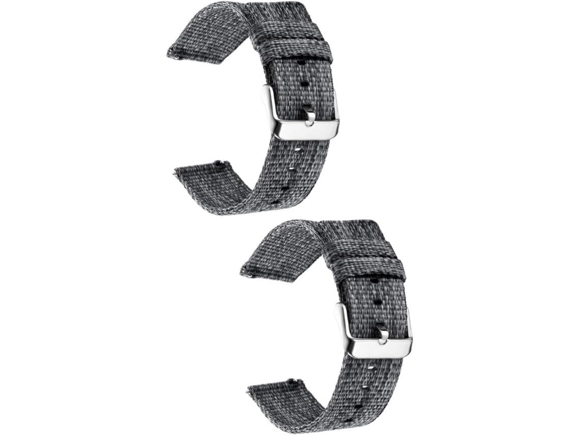 2 Pulseiras De Nylon Para Relógio, Pulseira Lona Moderna Compatível