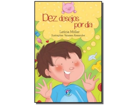 Livro Dez Desejos Por Dia De Moller E Leticia (português Do Brasil)