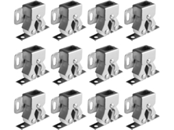 Conjunto De 12 Travas Rolete Com Contas Em Aço Inoxidável Para Portas Armário