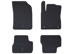 Vidaxl Tapete De Carro 4 Pcs Preto Adequado Para C3 2017-2024 Borracha