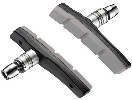 Brake Pads V-Brake 80 X 13 Mm Black / Gray 2 Pcs SIMSON