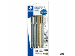 Conjunto de Canetas de Feltro STAEDTLER Design Journey 10 Unidades