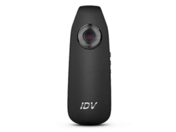 Minicâmera Bestvite Full HD 1080p com gravador de áudio e vídeo (preta)