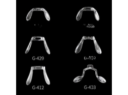 Acessórios Para Óculos Com Encaixe De Furo Único, Almofada Nasal Conjunta, Suporte Nasal Em Forma De Oito, Almofada Nasal Em Forma De U, Clipe Na