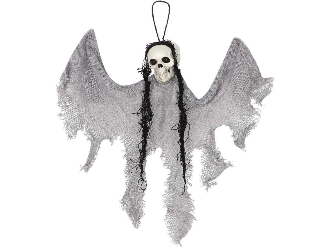 Acessórios de Caveira Pequena para Casa Assombrada Halloween S/MARCA
