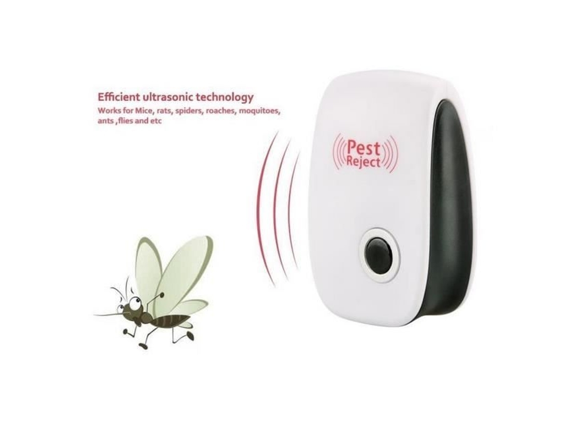 2 X Ultrassônico Anti-pragas Repelente De Insetos Mosquitos Roedores Repelente Eletrônico*