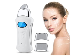 Equipamento Doméstico Para Cuidados Com A Pele Máquina De Levantamento Facial Elétrica Mini Instrumento De Beleza Branco Bestvite