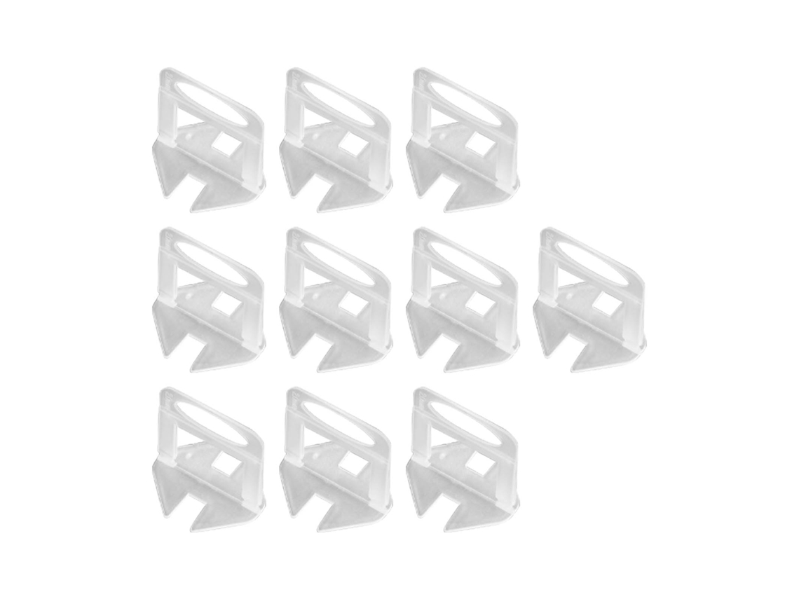 Kit De Nívelamento Para Telhas Com 300 Peças Espaçadores Ferramenta Instalação Parede Chão Base Transparente 1.5mm