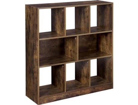 Estante HABITAT Y JARDÍN Home Castanho (60 x 30 x 120 cm - Madeira)