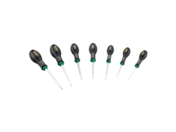 Conjunto De Chaves De Fenda Stanley Torx® FATMax® Com 7 Peças: T10, T15, T20, T25, T27, T30 E T40