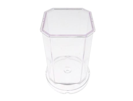 Molde plástico para velas - quadrado H 7,5 cm Graine Créative
