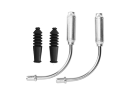 Câble de Freio de Bicicleta Flexível Aço Inoxidável para Mountain Bike Road Bike Bmx Prata S/MARCA
