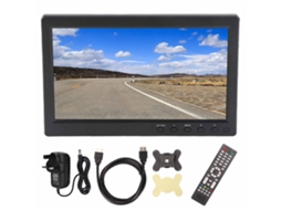Monitor Portátil 10.1" Lcd Com Vga Bnc Av Ypbpr