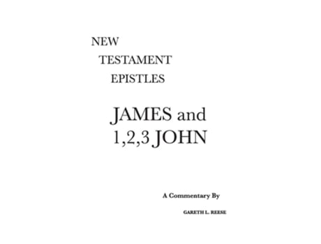 Livro James and 1,2,3 John de Gareth L Reese (Inglês - Capa Dura)