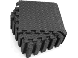 Tapetes de Ginástica de 12 Peças, Padrão Patchwork, Absorventes, com Base Espessa para Esportes e Exercícios em Ambientes Fechados. CHABERLU