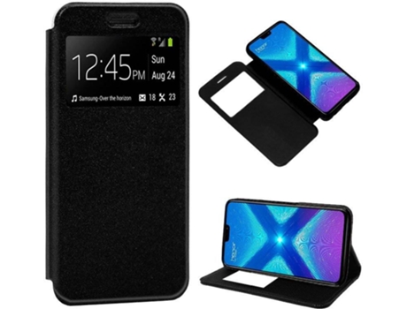 Capa Honor 8X COOL Flip Preto