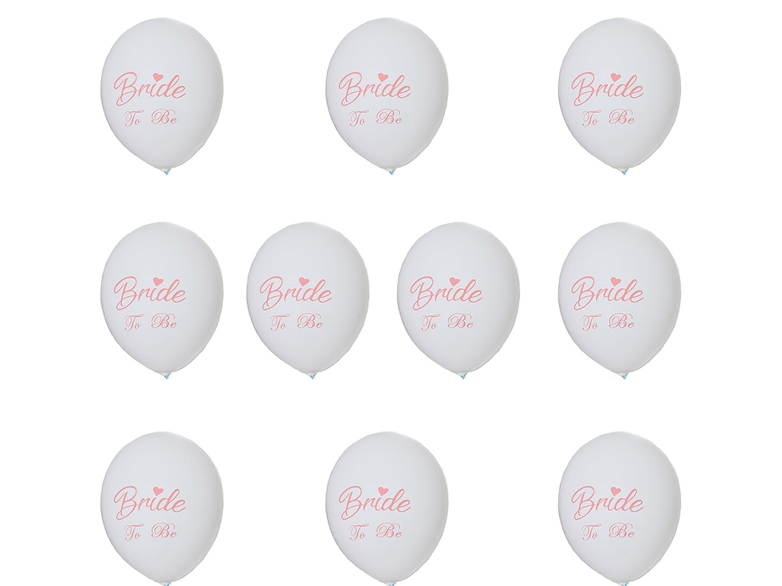 Laxiscreed - 10 Balões De Látex Para Festa De Despedida De Solteira E Decoração De Palco