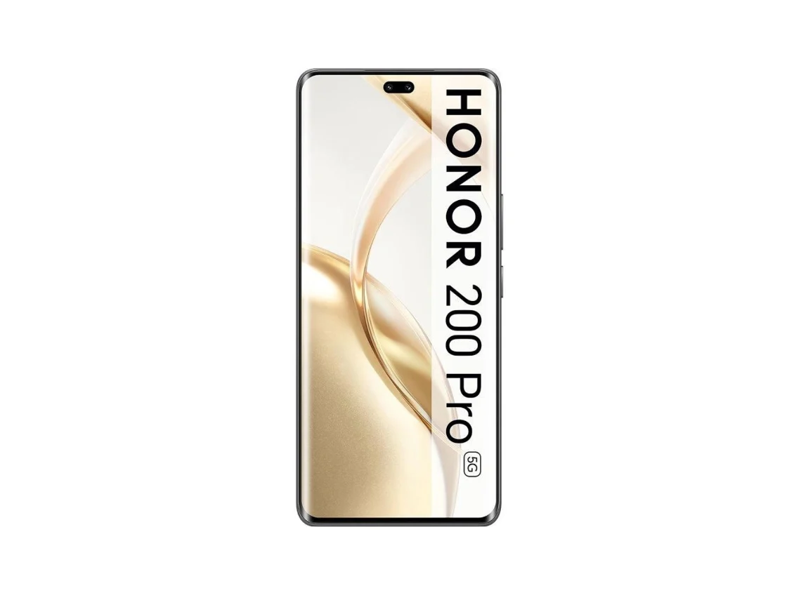 Smartphone HONOR 200 Pro (Preto - 12 GB RAM - Tomada EU - 512 GB - 6,78")