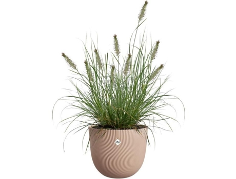 Vaso De Flores Elho Sereh Redondo 40 Marrom Ø 39 X H 33 Cm 100 Reciclado Elho Give Room To Nature