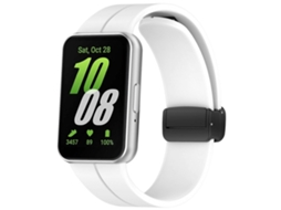 Pulseira De Silicone Com Fecho Dobrável Magnético Para Samsung Galaxy Fit 3 Sm-r390