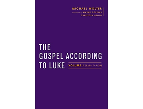 Livro Gospel According to Luke de Michael Wolter (Inglês)