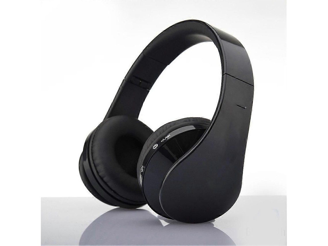 Fones de Ouvido Bluetooth Sem Fio supra auriculares com Microfone, Dobráveis e compatíveis com Cartão Tf TAISHENGDA