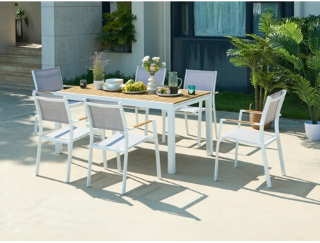 Conjunto Mesa e Cadeiras de Jardim Macila MYLIA
