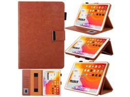 Capa De Couro Inteligente Para Tablet Com Fecho De Fivela E Sistema Antideformação Para Ipad Mini 6 / Mini 2024.
