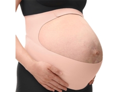 Faixa De Suporte Abdominal Ajustável Para Gestantes, Feita Em Tecido De Malha Respirável Para Maior Conforto Durante A Gravidez
