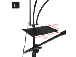 Suporte de microfone LAXISCREED para transmissão ao vivo